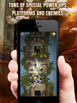 PharaOh Jump FREE (App เกมส์ฟาโรห์โดดติดจรวด) : 