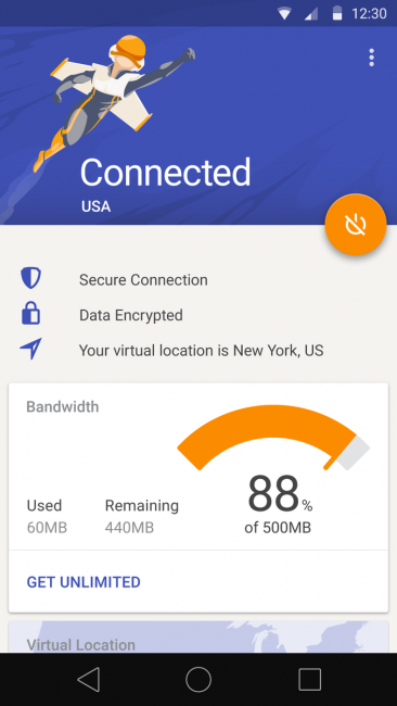 Rocket VPN (App เชื่อมต่อ VPN บนมือถือ แท็บเล็ต Android) : 