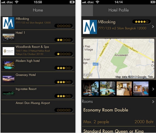 M Booking (App ค้นหาที่พัก จองโรงแรม) : 