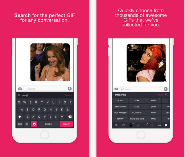 PopKey GIF keyboard (App ค้นหา และเซฟไฟล์ภาพเคลื่อนไหว GIF) : 