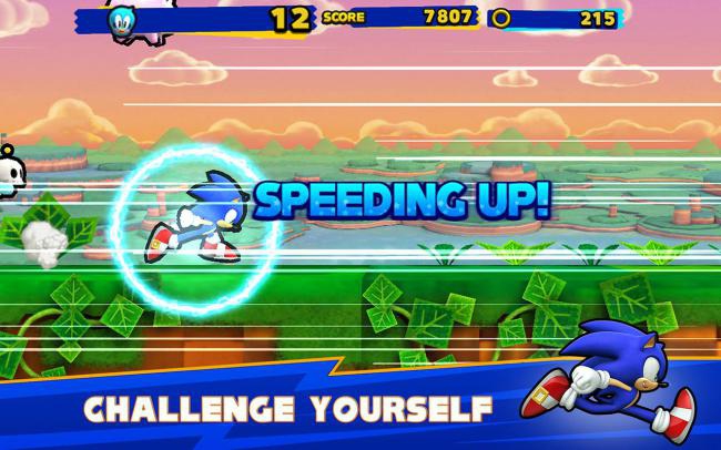 Sonic Runners (App เกมส์วิ่งโซนิค) : 