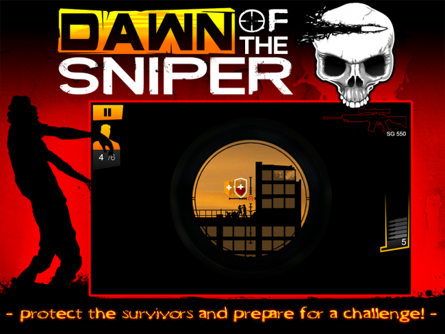 Dawn Of The Sniper (App เกมส์ Dawn Of The Sniper ส่องปืนสไนเปอร์) : 