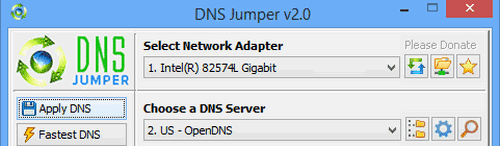 DNS Jumper (โปรแกรมเปลี่ยน DNS อย่างรวดเร็ว ฟรี) : 