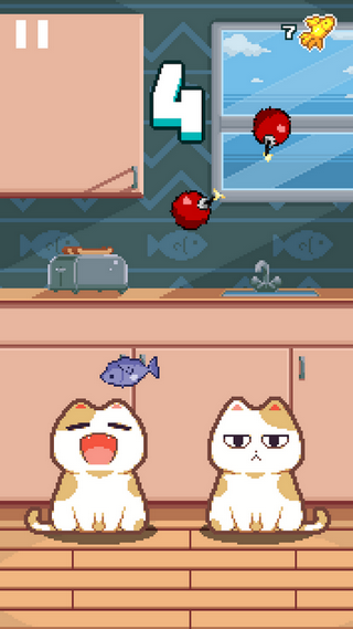 Nom Cat (App เกมส์แมวเลือกกินปลา ไม่กินระเบิด) : 