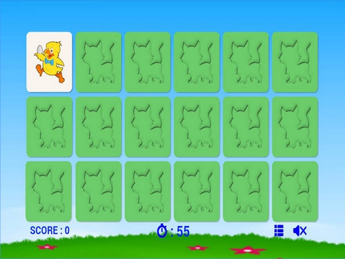 Animals Memory Game for Kids (App เกมส์จับคู่สําหรับเด็ก) : 