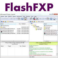 FlashFXP (โปรแกรม FlashFXP รับส่งไฟล์ FTP ปลอดภัยสูง) : 