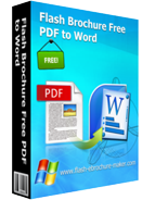 Flash Brochure Free PDF to Word : 