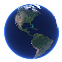 Desktop Earth (เปลี่ยนพื้นหลัง เป็นรูปโลก แบบตามของจริง) : 