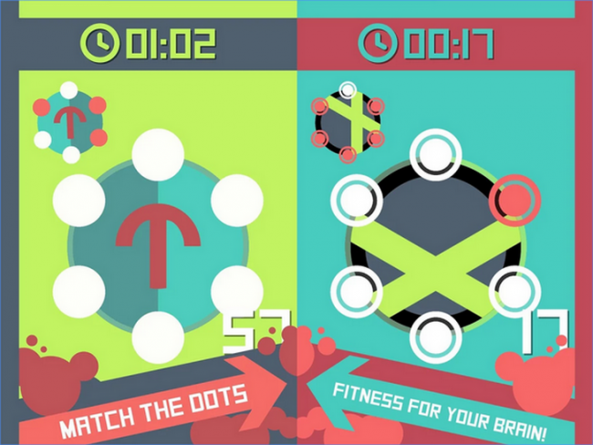Mind The Arrow Match The Dots (App เกมส์จับคู่) : 