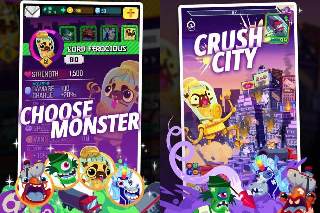 Monsters Ate My Metropolis (App เกมส์มอนสเตอร์ถล่มเมือง) : 
