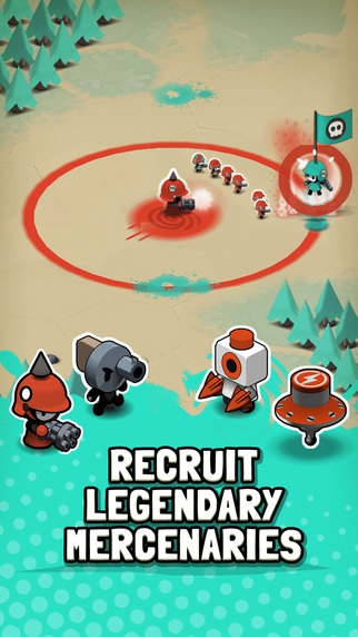 Tactile Wars (App เกมส์ทหารน้อยในสนามรบ) : 