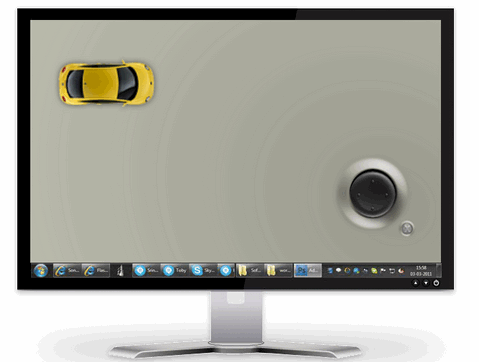 Ozoko Desktop (เปลี่ยน Wallpaper หน้าจอเป็น 3 มิติ และ เคลื่อนไหวได้) : 