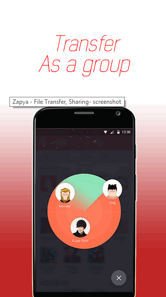 Zapya (App แชร์ไฟล์ Zapya ส่งไฟล์ให้เพื่อน ง่ายๆ) : 