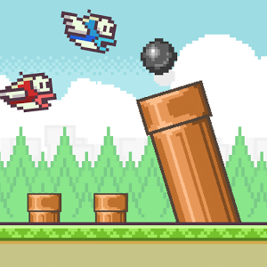 Flappy Defense (App เกมส์ป้องกันนกแฟบบี้) : 