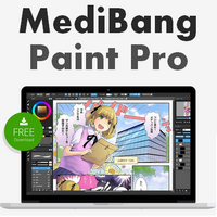 MediBang Paint Pro (โปรแกรมวาดการ์ตูนมังงะ วาดรูปการ์ตูน Manga)