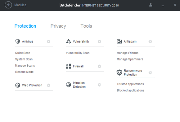 BitDefender Internet Security (โปรแกรม BitDefender IS สแกนไวรัส) : 