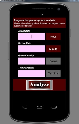 Easy Queue Analyzer (App ประมวลผลระบบคิว) : 
