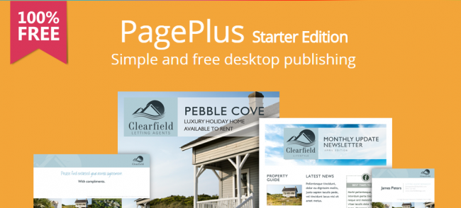 Serif PagePlus Starter Edition (ทำโบรชัวร์ บัตรเชิญ นามบัตร สื่อสิ่งพิมพ์ ฟรี) : 