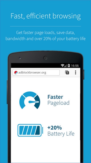 Adblock Browser (App เว็บเบราว์เซอร์ บล็อกโฆษณา บนมือถือ) : 