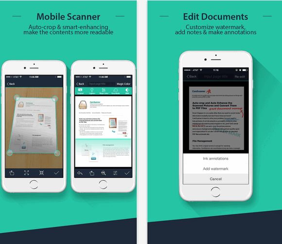 CamScanner (App เปลี่ยนโทรศัพท์ เป็น สแกนเนอร์) : 