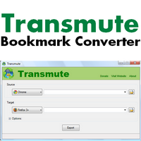 Transmute (แปลง Bookmarks Favorites ระหว่างเบราว์เซอร์)