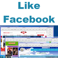 Like Facebook (เบราว์เซอร์ เข้า Facebook แบบเดิมๆ โหลดเร็วๆ) : 