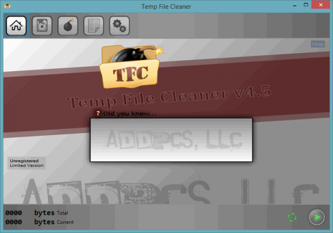 Temp File Cleaner (ลบไฟล์ชั่วคราว Temporary File ที่สร้างโดย Windows) : 
