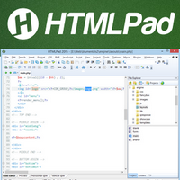 HTMLPad 2022 (โปรแกรม HTMLPad เขียน HTML CSS JavaScript) : 