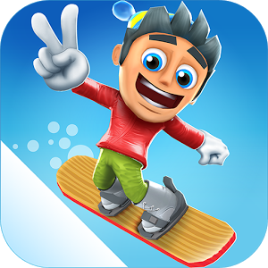 Ski Safari 2 (App เกมส์เล่นสกี แนว Ski สัตว์โลก) : 