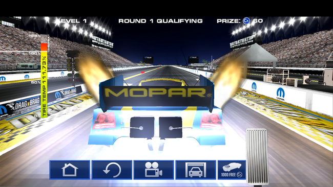 Mopar Drag N Brag (App เกมส์แข่งรถทางตรง) : 