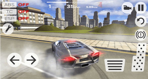 Extreme Car Driving Simulator (App เกมส์ขับรถสุดแรง) : 