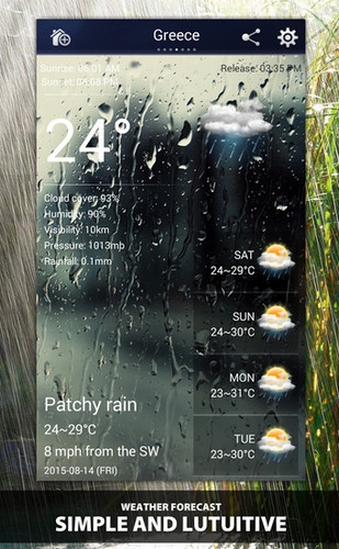 Weather Ultimate (App รายงานสภาพอากาศ) : 