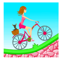 Biker Girl Hill Climb Cycling (App เกมส์สาวน้อยปั่นจักรยาน)