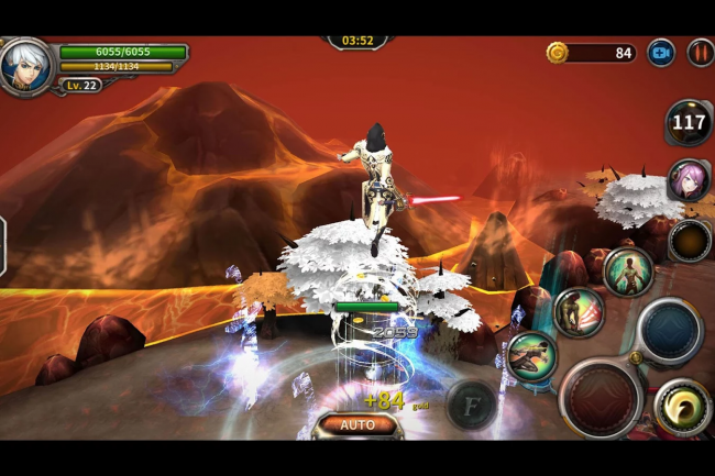 Blade Waltz (App เกมส์ล่ามอน สไตล์ Monster Hunter) : 