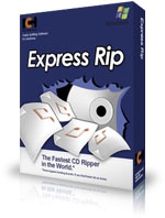 Express Rip CD Ripper (โปรแกรมดูดเพลงจากแผ่น CD ลงคอม) : 
