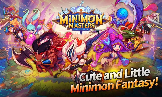 Minimon Masters (App เกมส์ต่อสู้กับเหล่าฮีโร่ไซส์จิ๋ว) : 