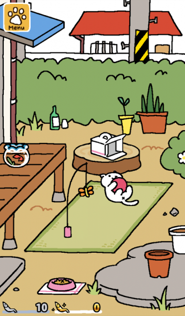 Neko Atsume (App เกมส์เลี้ยงแมว ให้อาหารลูกแมว) : 
