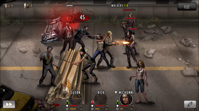 The Walking Dead Road to Survival (App เกมส์ซอมบี้) : 