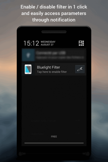 Bluelight Filter for Eye Care (App ลดแสงสีฟ้าบนหน้าจอ) : 