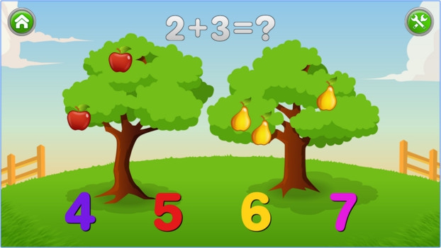 Kids Numbers and Math FREE (App สอนคณิตศาสตร์แบบง่ายๆ สำหรับเด็กๆ) : 