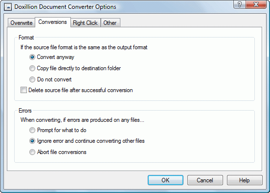 Doxillion Document Converter (โปรแกรมแปลงไฟล์เอกสาร ฟรี) : 