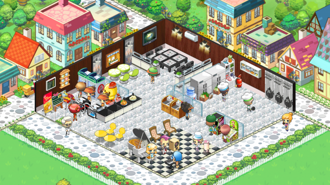 Happy Chicken Town (App เกมส์ร้านอาหารและฟาร์ม) : 