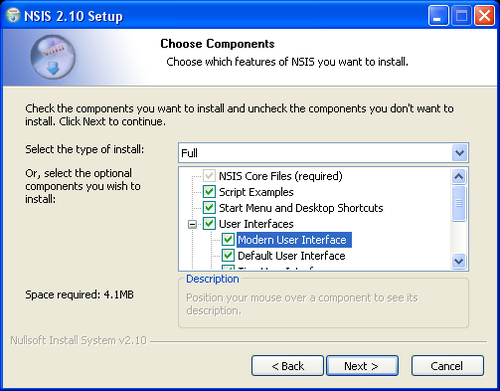 NSIS (โปรแกรม NSIS สร้างตัวติดตั้ง สำหรับซอฟต์แวร์บน Windows) : 