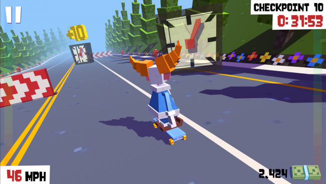 Star Skater (App เกมส์เล่นสเก็ตบอร์ดบนท้องถนน) : 