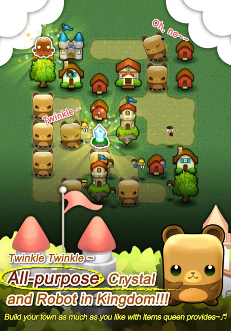 Triple Town (App เกมส์พัซเซิลหมีน้อยสร้างหมู่บ้าน) : 