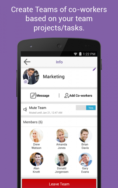 Office Chat (App แชทสำหรับองค์กร Office ระหว่าง เพื่อนร่วมงาน) : 