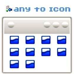 Any to Icon (โปรแกรม Any to Icon แปลงไฟล์รูปภาพเป็นไอคอน) : 