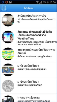 Thai Weather (App รายงานสภาพอากาศ) : 