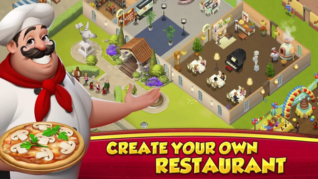 World Chef (App เกมส์แดชร้านอาหารของเชฟระดับโลก) : 