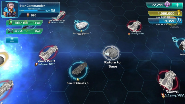 Star Battleships (App เกมส์ยานรบ Battleships บนน่านฟ้าอวกาศ) : 